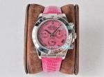 Swiss Replica Rolex Cosmograph Daytona Pink Mother of Pearl Watch